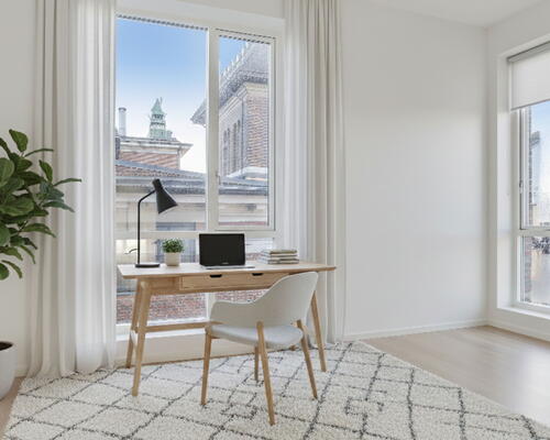 Eksklusiv Penthouse i Carlsberg Byen - stor privat tagterrasse