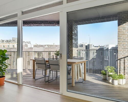 Eksklusiv Penthouse i Carlsberg Byen - stor privat tagterrasse