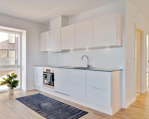 Møbelfabrikken - Rummelig og lys 4-værelses lejlighed med altan i et moderne byggeri i Søborg