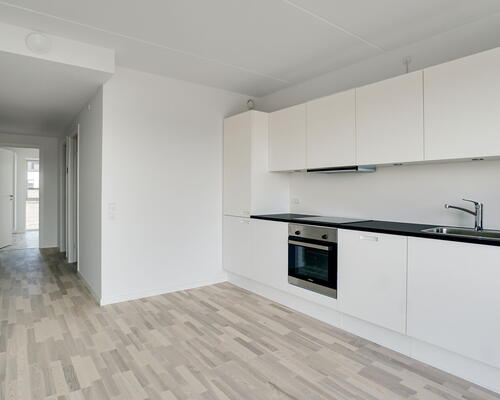 Egedal Stationsby - Skøn, indbydende lejebolig med privat terrasse og fantastisk grøn udsigt