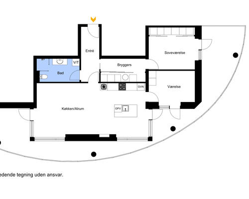 3 værelses lejlighed i Herning