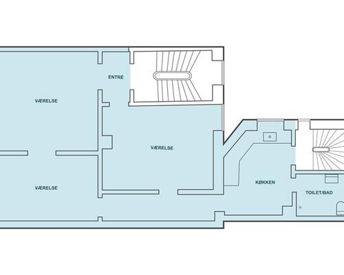 Delevenlig 3-værelses lejlighed tæt på UNI