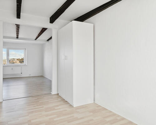 3 værelses lejlighed på 87 m² med mulighed for indretning af endnu et værelse.