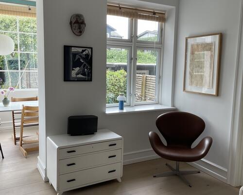 Flot villalejlighed med 3 soveværelser til udlejning i 3 mdr.