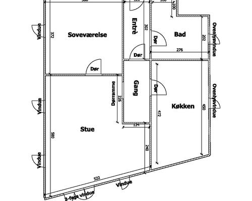 Dejlig  2-Værelses Lejlighed Centralt I Hjørring