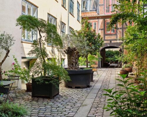 Luksuriøs og møbleret lejlighed i den rolige del af Nyhavn, udlejes til expats