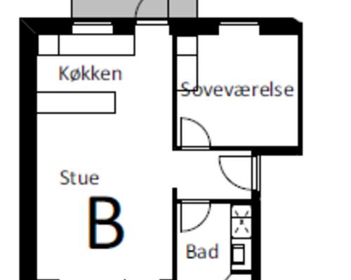 Dejlig nybygget lejlighed i Børkop