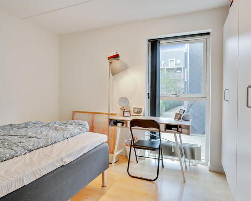 Renoveret 3 værelses lejlighed på 88 m²