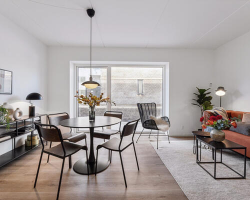 Skøn og lækker 2-værelses lejlighed med terrasse