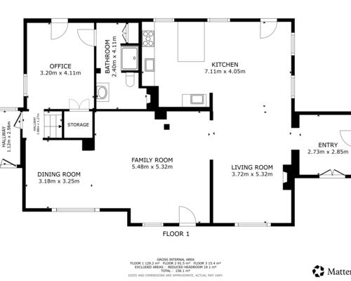 3 værelses hus i Dronningmølle