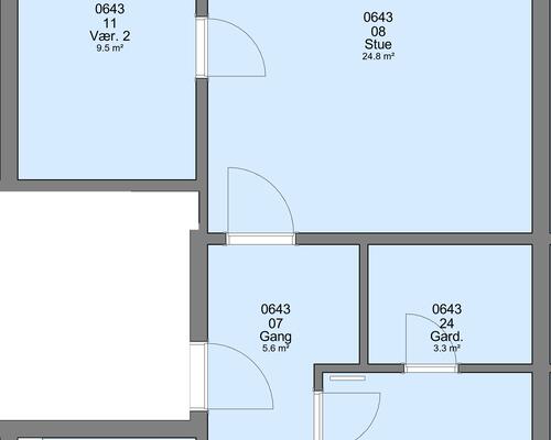 3 værelses lejlighed i Frederikshavn