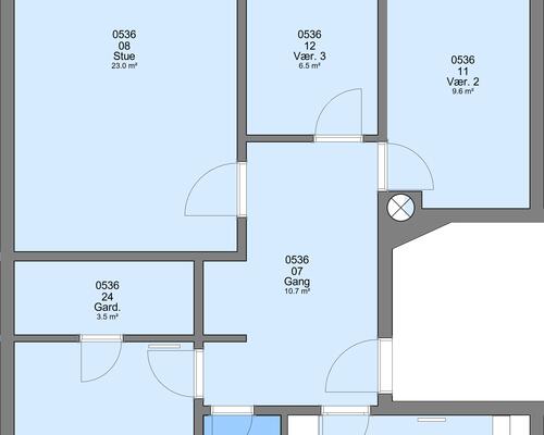 4 værelses lejlighed i Frederikshavn