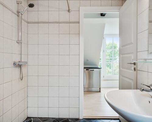 Hyggelig og charmerende lejlighed på udsigten