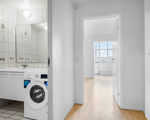 Stor 1-værelses lejlighed på 49 m²