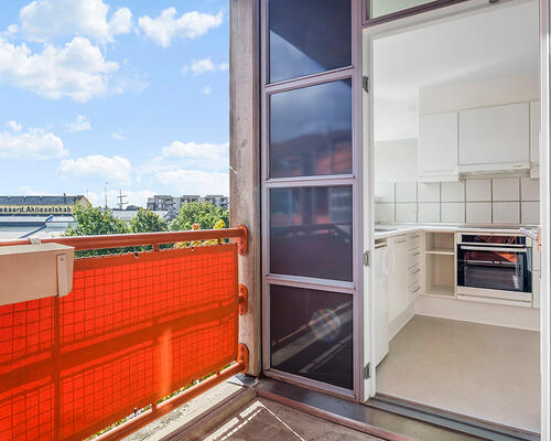 Stor 1-værelses lejlighed på 49 m²