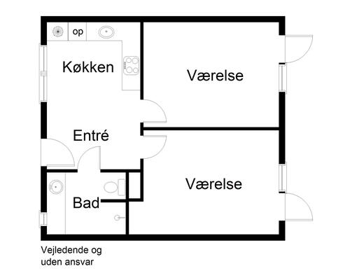 3 værelses lejlighed i Viby J