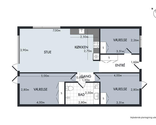 Nyopført 4-værelses rækkehus i Nørresundby