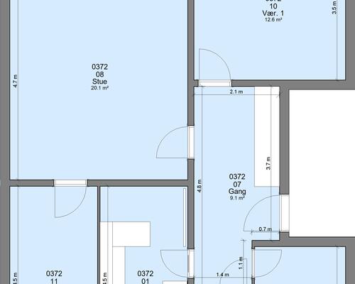4 værelses lejlighed i Randers NØ