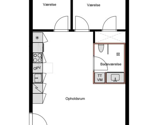 Lækker 3-værelses med sydvendt altan