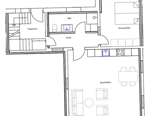 2 værelses lejlighed i Viborg