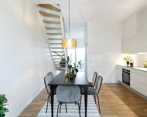 Bygården - Skønt rækkehus i lækre materialer med plads til familien