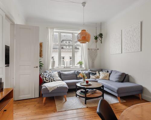 3-værelses herskabslejlighed