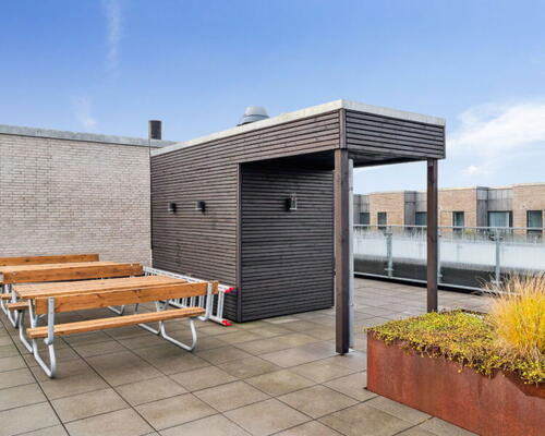 Lejlighed med dejlig beliggenhed og fantastiske faciliteter