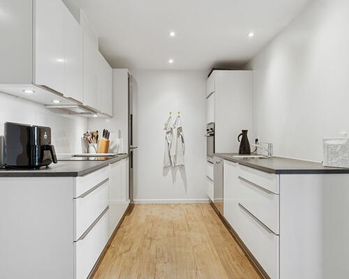 Lejlighed med dejlig beliggenhed og fantastiske faciliteter