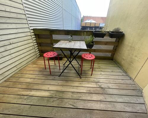 Lejlighed med altan i Herning centrum