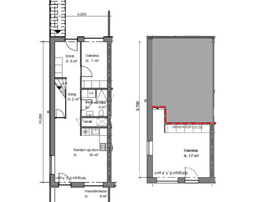 Lækker 3-værelses lejlighed med egen terrasse placeret centralt i Vanløse