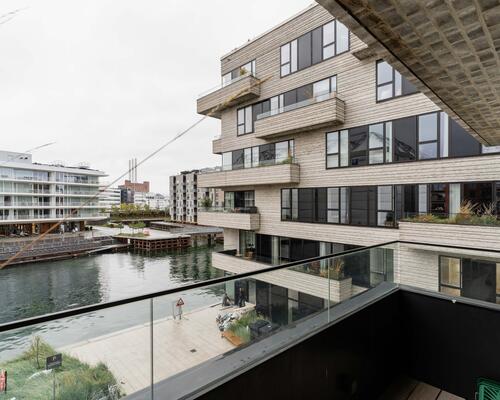 Moderne lejlighed på Kronløbsøen