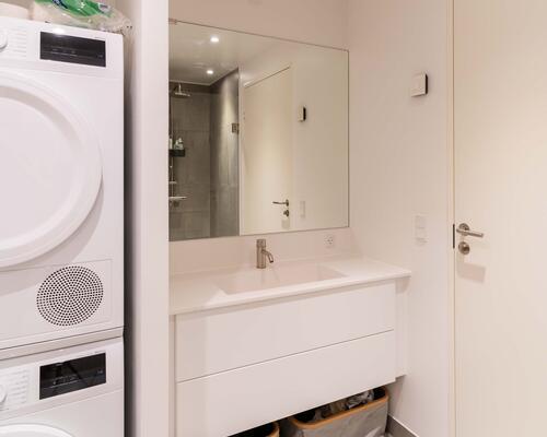 Moderne lejlighed på Kronløbsøen