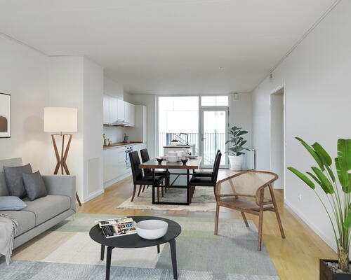 Unik 5-værelses rækkehus på toppen af Vanløse med egen altan og plads til hele familien