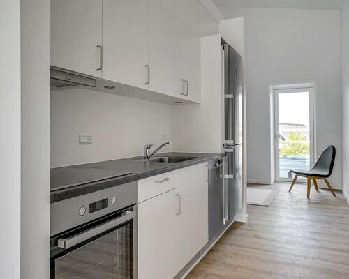 Lejlighed med altan og gode p-muligheder