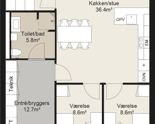 4 værelses hus i Silkeborg
