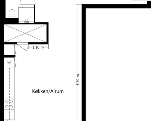 3 værelses lejlighed i Ballerup
