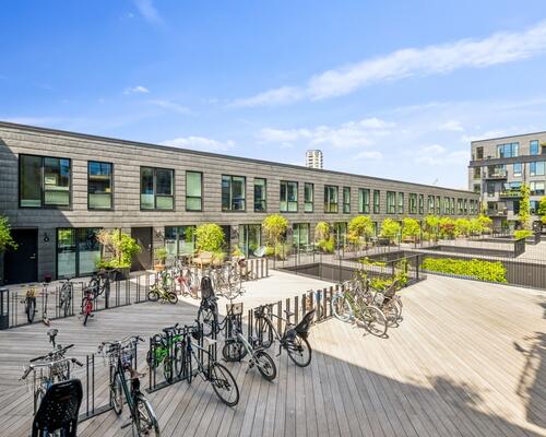 Skønt nyere møbleret rækkehus til udlejning 1 år fra 15/4.