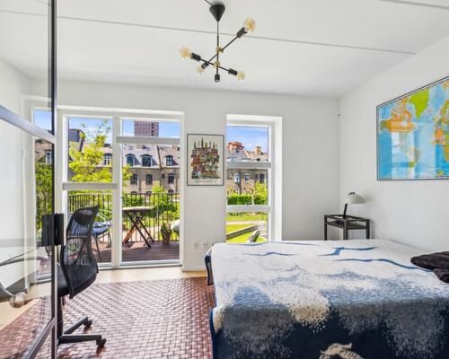 Skønt nyere møbleret rækkehus til udlejning 1 år fra 15/4.