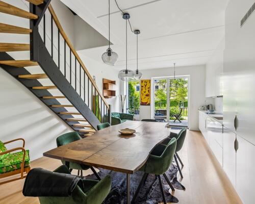 Skønt nyere møbleret rækkehus til udlejning 1 år fra 15/4.