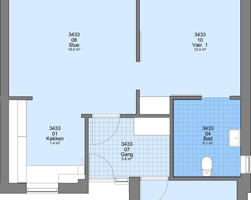 3 værelses hus i Frederikshavn