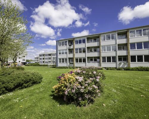 Damhusparken i Ringe - attraktiv og central beliggenhed i Ringe by.