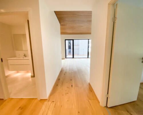 Nybygget og rummelig 3-værelses lejlighed i fantastiske omgivelser