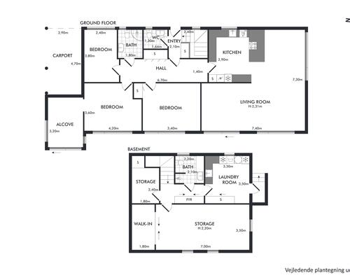 Flot villa i roligt villakvarter i Hørsholm