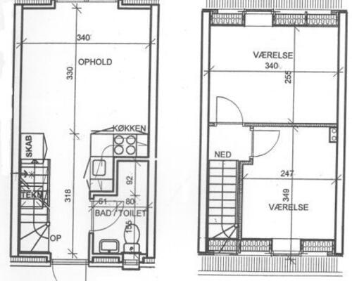 3 værelses lejlighed