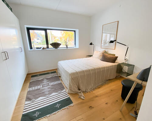 Lækker 2-værelses lejlighed i skønne omgivelser