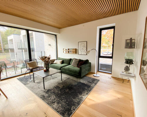 Lækker 2-værelses lejlighed i skønne omgivelser