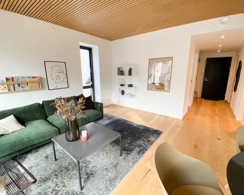 Lækker 2-værelses lejlighed i skønne omgivelser