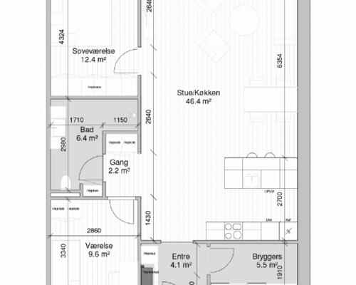 3 værelses hus i Hjørring
