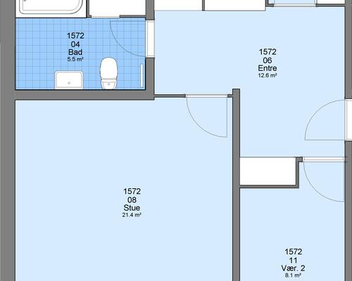 4 værelses lejlighed i Esbjerg Ø