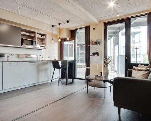 Unik 3-værelses lejlighed i eftertragtede Musicon